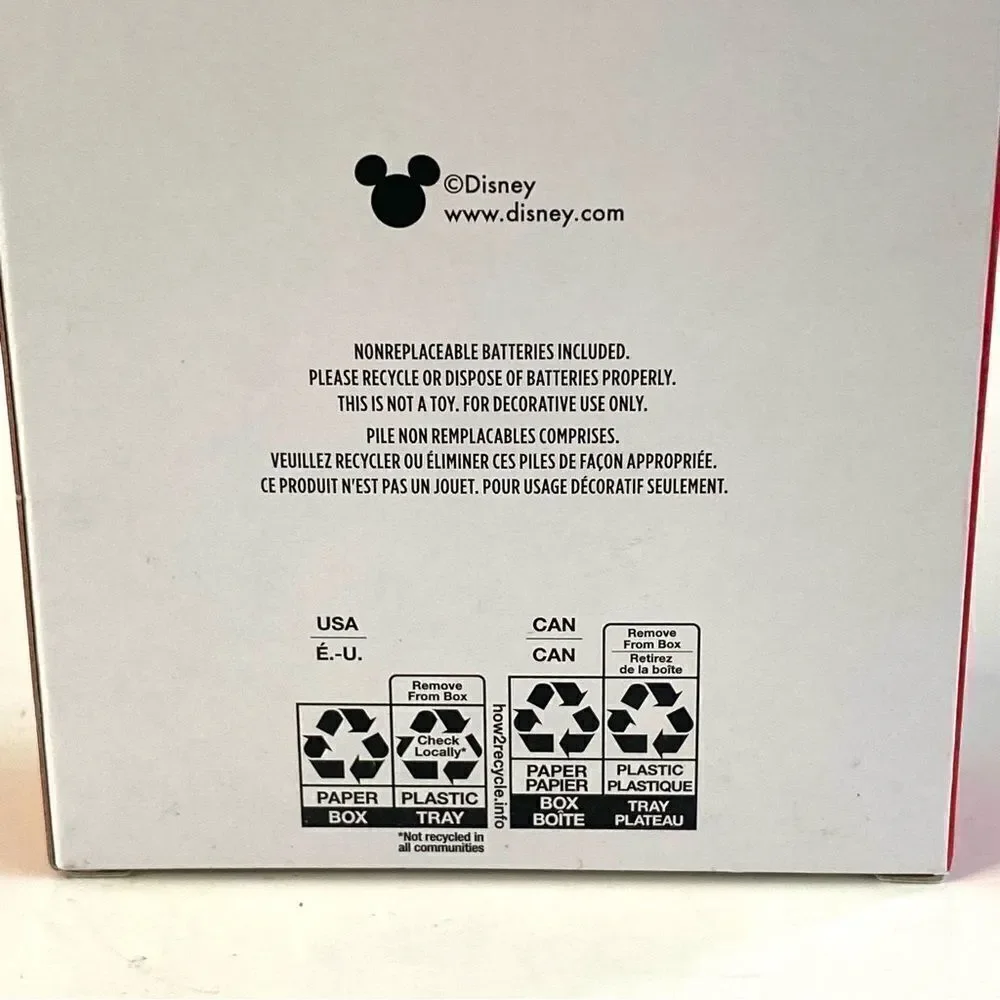 Hallmark Disney Mickey Mouse Pluto Light Up Christmas Tree Ornament 2022 NEW.